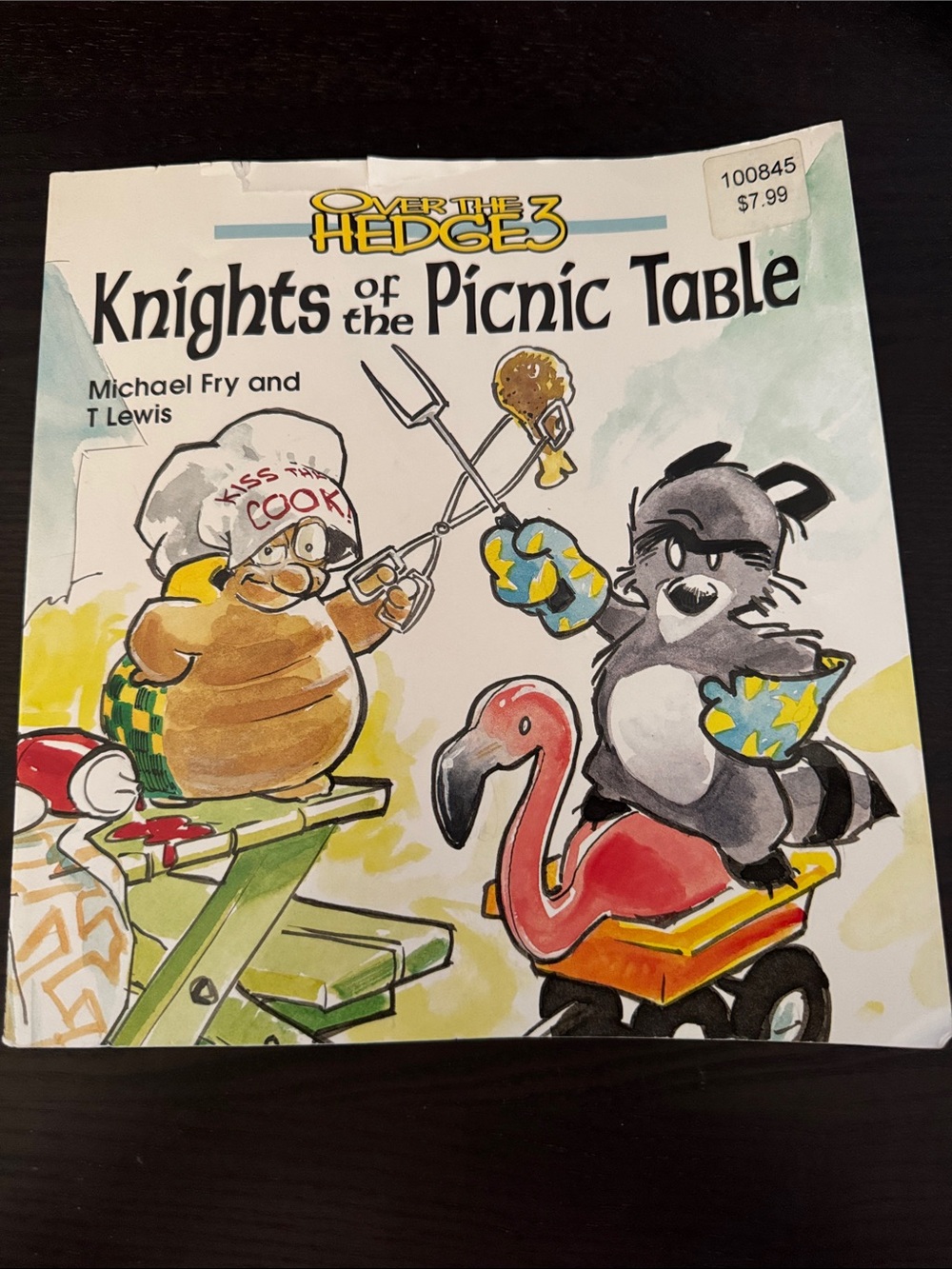 Over the Hedge 3: Knights of the Picnic Table - Kids Book (White)